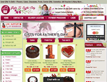 Tablet Screenshot of giftstodelhicity.com